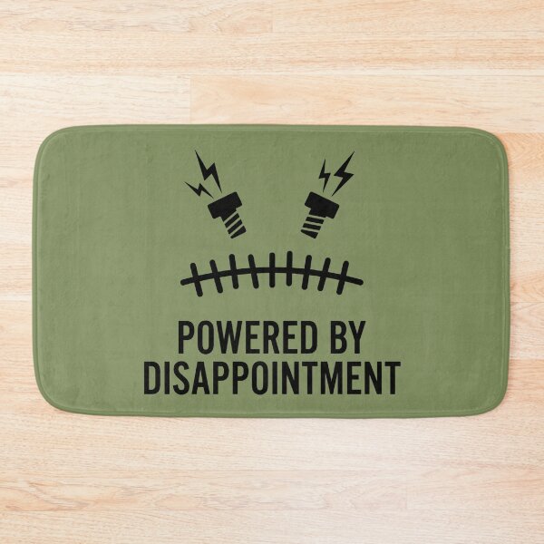 Item preview, Powered by Disappointment designed and sold by Frankly not Frank's Lab.