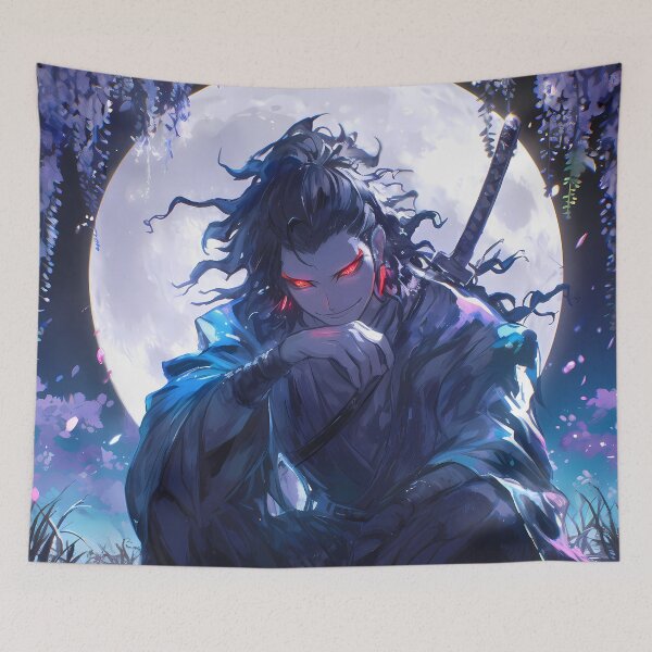 Item preview, Mystic Wisteria Moonlight Gundham Tanaka Danganronpa Anime Dark Fantasy Night designed and sold by HumbertoValveno.