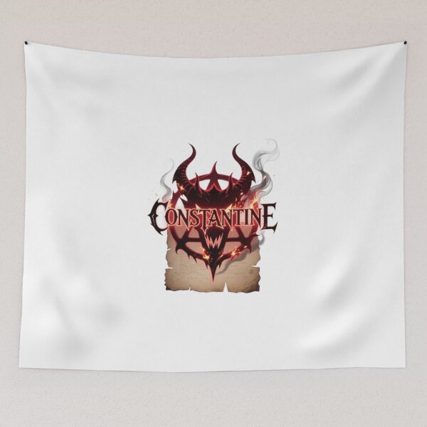 Item preview, Constantine Demon Sigil Flame Gothic Design designed and sold by DESIGNONET.