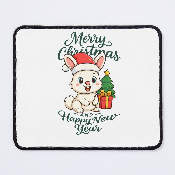 Item preview, bunny merry christmas cute animal illustration designed and sold by sabartgunpla.