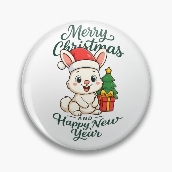 Item preview, bunny merry christmas cute animal illustration designed and sold by sabartgunpla.