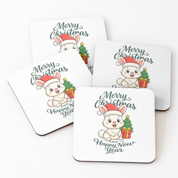 Item preview, bunny merry christmas cute animal illustration designed and sold by sabartgunpla.