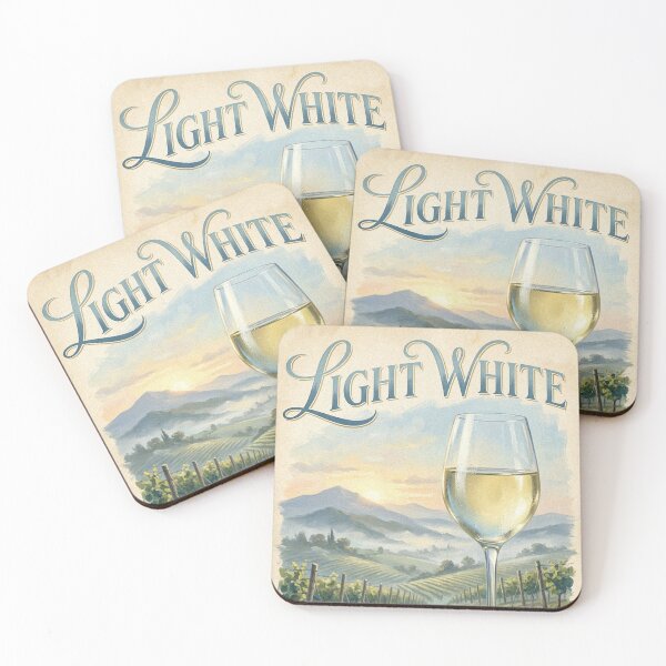 Item preview, LIGHT WHITE CRISP AS MORNING DEW Vintage 1950s Mountain Vineyard Poster designed and sold by Cozy-Old-Pub.