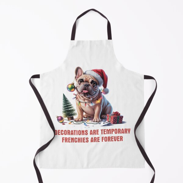 Item preview, Decorations Are Temporary Frenchies Are Forever Funny French Bulldog Christmas Gift designed and sold by Slaw-Creation.