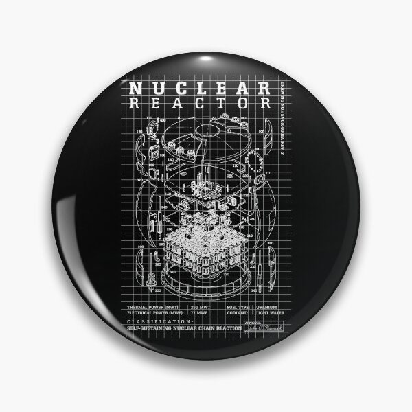 Item preview, Nuclear Reactor Core Fission Power Physics Energy Diagram designed and sold by GrandeDuc.