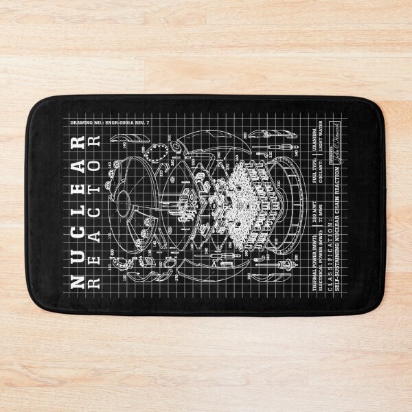 Item preview, Nuclear Reactor Core Fission Power Physics Energy Diagram designed and sold by GrandeDuc.
