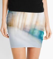 Ghostly colorful Architectures Mini Skirt