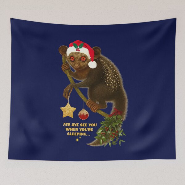 Item preview, AYE AYE SEE YOU WHEN YOU'RE SLEEPING... designed and sold by Pawethic Prints Studio.