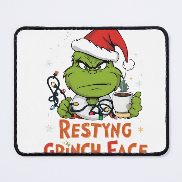 Item preview, Resting Grinch Face | Funny Christmas T-Shirt designed and sold by gavinroyal.