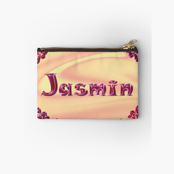 Item preview, Jasmin Name Design – Satin Pink Glossy Font, Cute Shiny Lettering :) designed and sold by Myriel-Myriel.