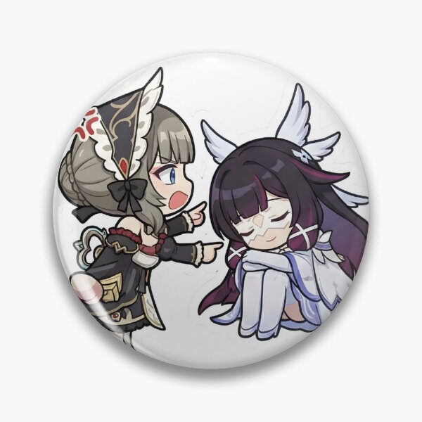 Item preview, columbina and sandrone genshin impact designed and sold by MIRAI00.