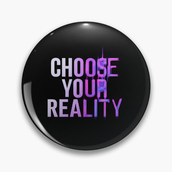Item preview, Choose Your Reality - Split Glitch Typography designed and sold by MKreative Studio.
