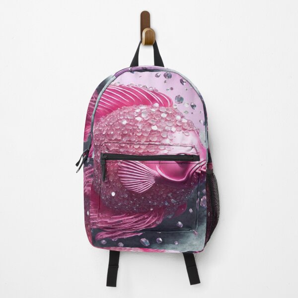 Item preview, Beautiful Pink Fish, Zodiac Water Sign Pisces designed and sold by Sugar Wisdom .