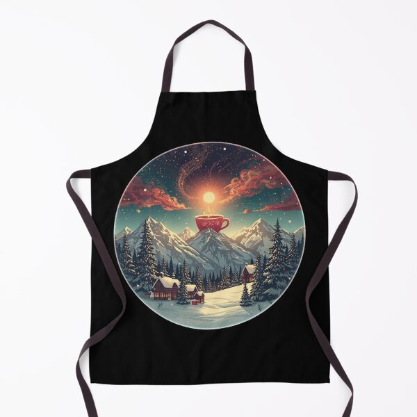 Item preview, Cozy Mountain Cocoa christmas coffee designed and sold by Design01Vibe.