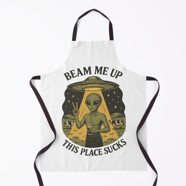 Item preview, Beam Me Up This Place Sucks Alien Beam designed and sold by LHDArtsy.