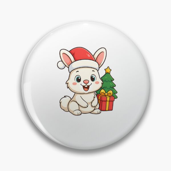 Item preview, vector bunny merry christmas cute animal illustration designed and sold by sabartgunpla.