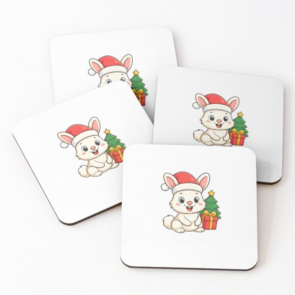 Item preview, vector bunny merry christmas cute animal illustration designed and sold by sabartgunpla.