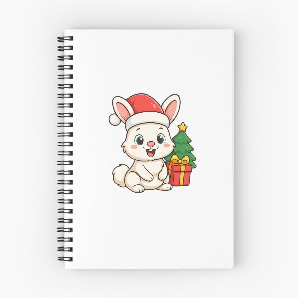 Item preview, vector bunny merry christmas cute animal illustration designed and sold by sabartgunpla.