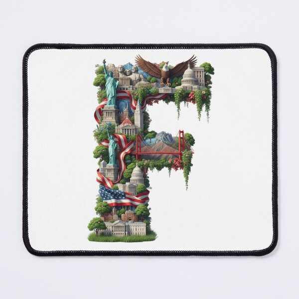 Item preview, The Alphabet of the USA - F designed and sold by Kaleddis.