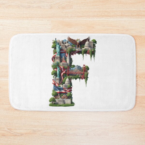 Item preview, The Alphabet of the USA - F designed and sold by Kaleddis.