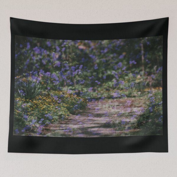 Item preview, Flower Path Double Exposure - Rectangle designed and sold by Brandon William / The Demon Kelbroton.