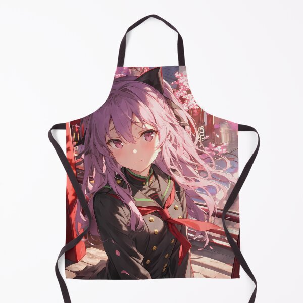 Item preview, Hiiragi Shinoa Seraph Of The End Anime Girl Cherry Blossom Japan Spring Radiance designed and sold by HumbertoValveno.