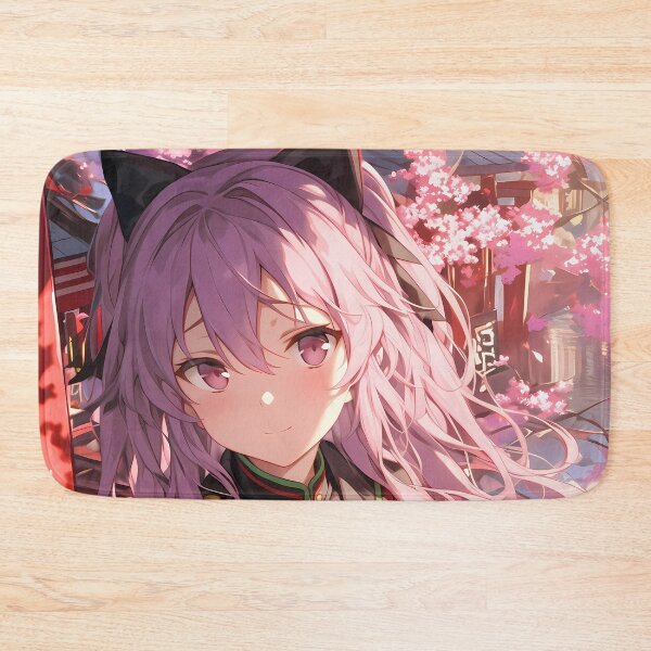 Item preview, Hiiragi Shinoa Seraph Of The End Anime Girl Cherry Blossom Japan Spring Radiance designed and sold by HumbertoValveno.
