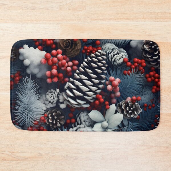 Item preview, Frosted Winter Berry and Pinecone Arrangement designed and sold by CharlieDesings.