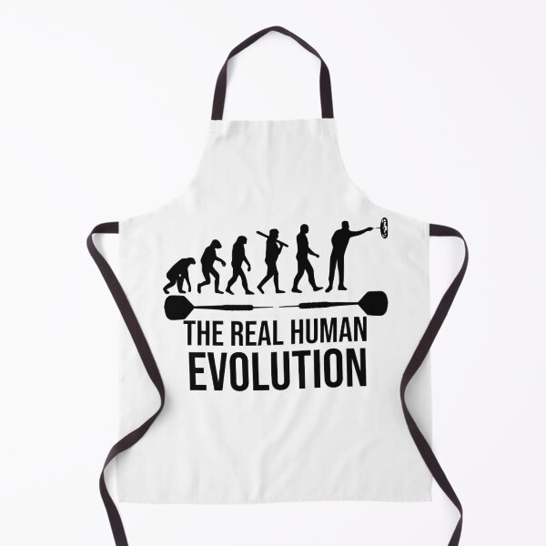Item preview, The REAL Human Evolution – Funny Dart Player Evolution Illustration designed and sold by TheØche.
