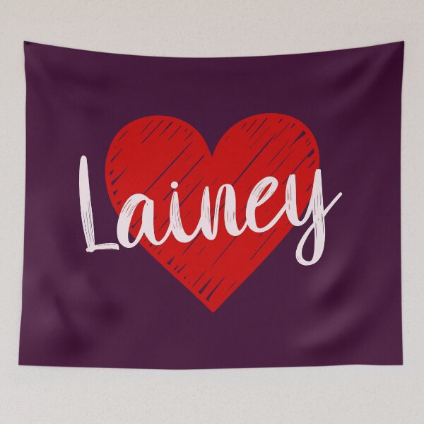 Item preview, Lainey Name Red Heart  designed and sold by Jeallan Designs.
