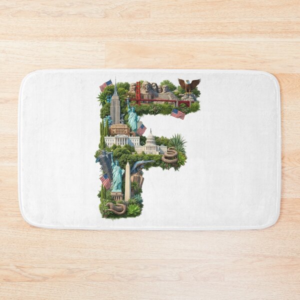 Item preview, The Alphabet of the USA - F designed and sold by Kaleddis.