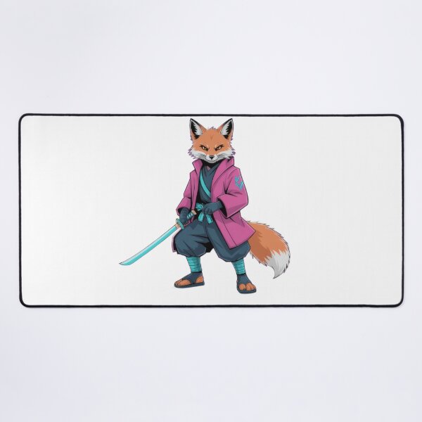 Item preview, Samurai Fox Warrior – Futuristic Ronin Fox Character Art designed and sold by Visualynx.