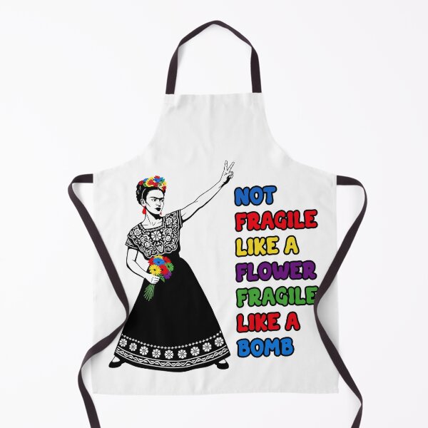 Item preview, Frida Kahlo Fragile Like A Bomb Feminism designed and sold by TeeARTHY.