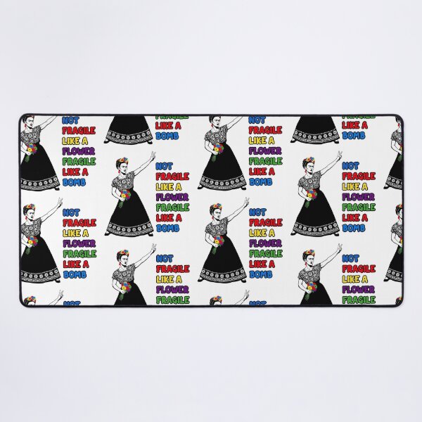 Item preview, Frida Kahlo Fragile Like A Bomb Feminism designed and sold by TeeARTHY.