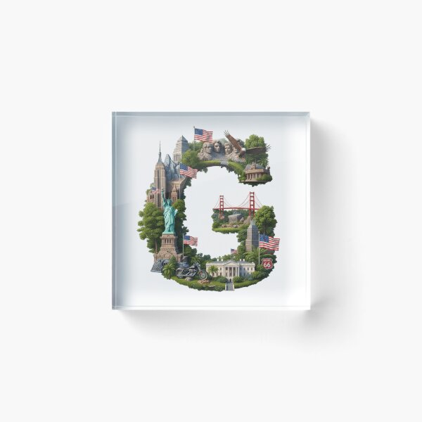 Item preview, The Alphabet of the USA - G designed and sold by Kaleddis.