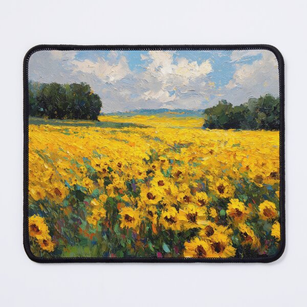 Item preview, Sunlit Field of Sunflowers designed and sold by lautir.