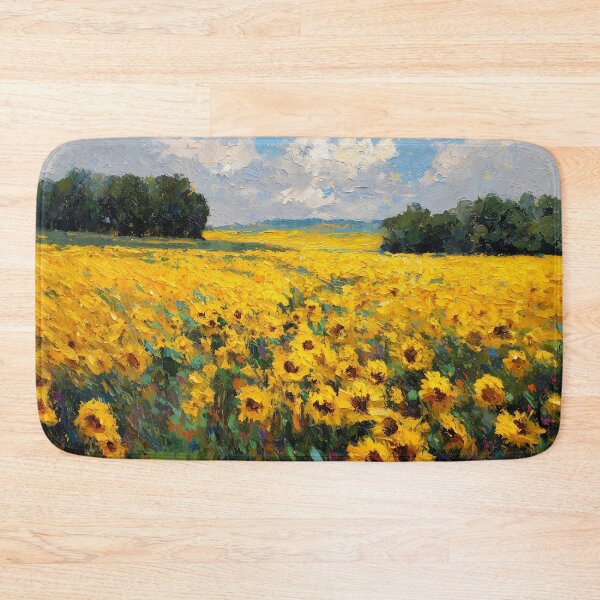 Item preview, Sunlit Field of Sunflowers designed and sold by lautir.
