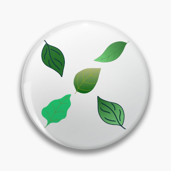 Item preview, Multiple handdrwan green Leaves altogether graphic art designed and sold by MagicMaker1984.