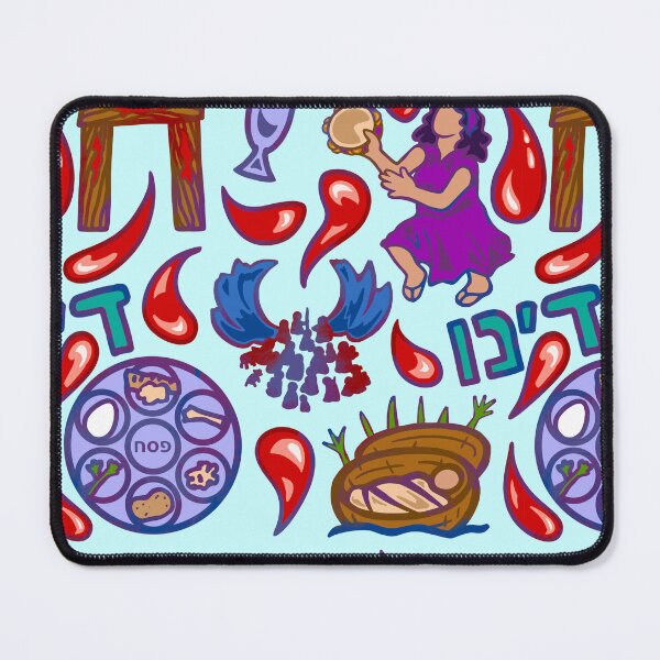 Item preview, Passover Tile 2025 - Bone + Potato Variation designed and sold by PeaceforIsrael.