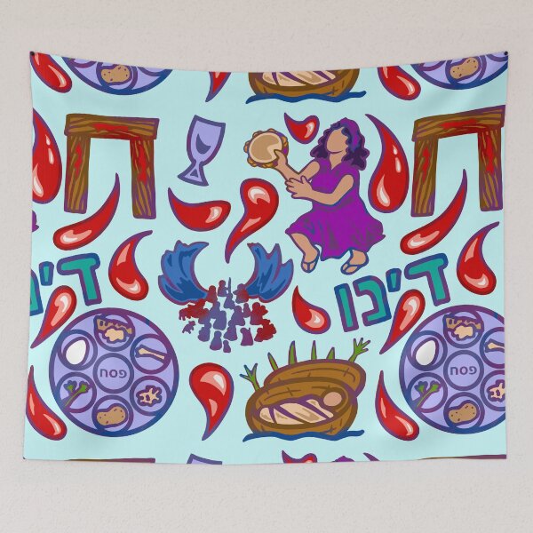 Item preview, Passover Tile 2025 - Bone + Potato Variation designed and sold by PeaceforIsrael.