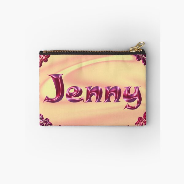 Item preview, Jenny Name Design – Satin Pink Glossy Font, Cute Shiny Lettering :) designed and sold by Myriel-Myriel.