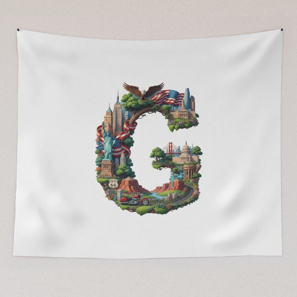 Item preview, The Alphabet of the USA - G designed and sold by Kaleddis.