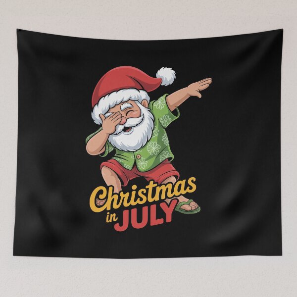 Item preview, Dabbing Santa Christmas In July designed and sold by DianaStantzo.