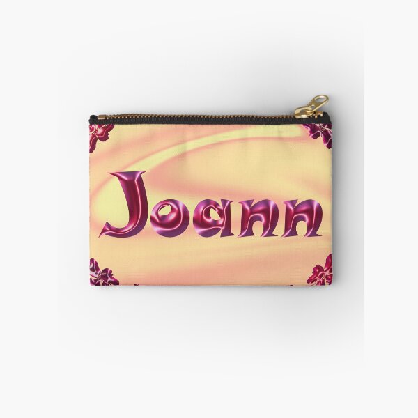 Item preview, Joann Name Design – Satin Pink Glossy Font, Cute Shiny Lettering :) designed and sold by Myriel-Myriel.