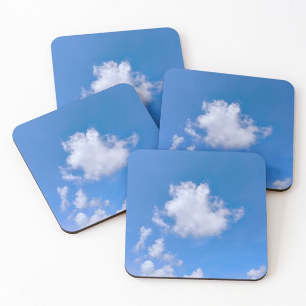 Item preview, The floating clouds cast a shadow over the bright sky. designed and sold by Beeza Art Shop.