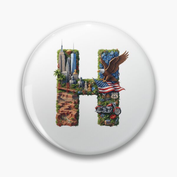 Item preview, The Alphabet of the USA - H designed and sold by Kaleddis.