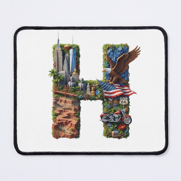 Item preview, The Alphabet of the USA - H designed and sold by Kaleddis.