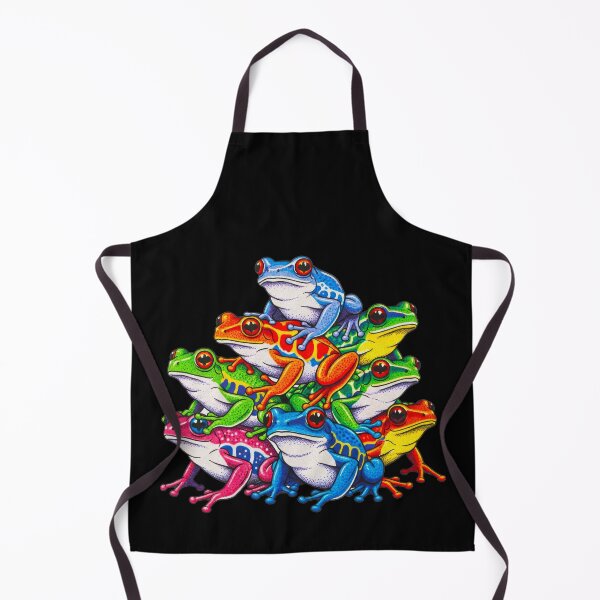Item preview, Stack of Colorful Tree Frogs Nature designed and sold by TeeARTHY.