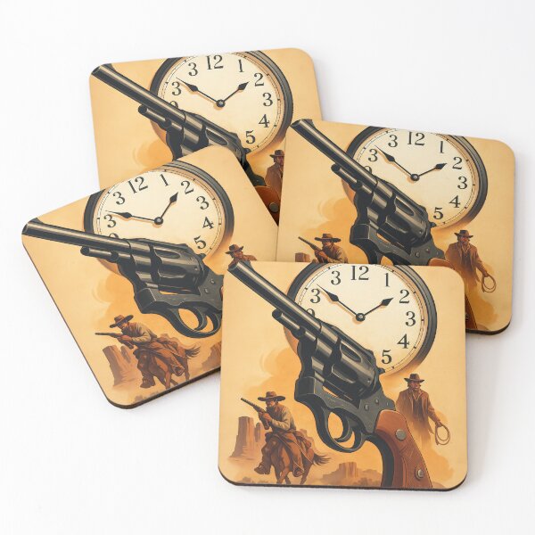 Item preview, Western Pocket Watch Revolver Showdown designed and sold by Cine8.