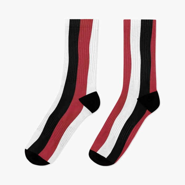 Item preview, Red Black White Stripes Digital Collage designed and sold by Licorice Moon.
